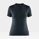 Abisko Wool Short Sleeves Women Dark Navy