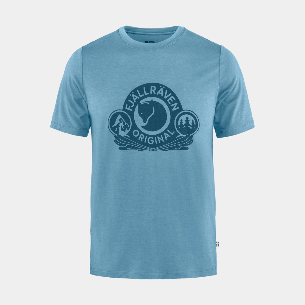 Abisko Wool Classic Short Sleeves Dawn Blue