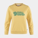 Fjällräven Logo Sweater Women Mais Yellow