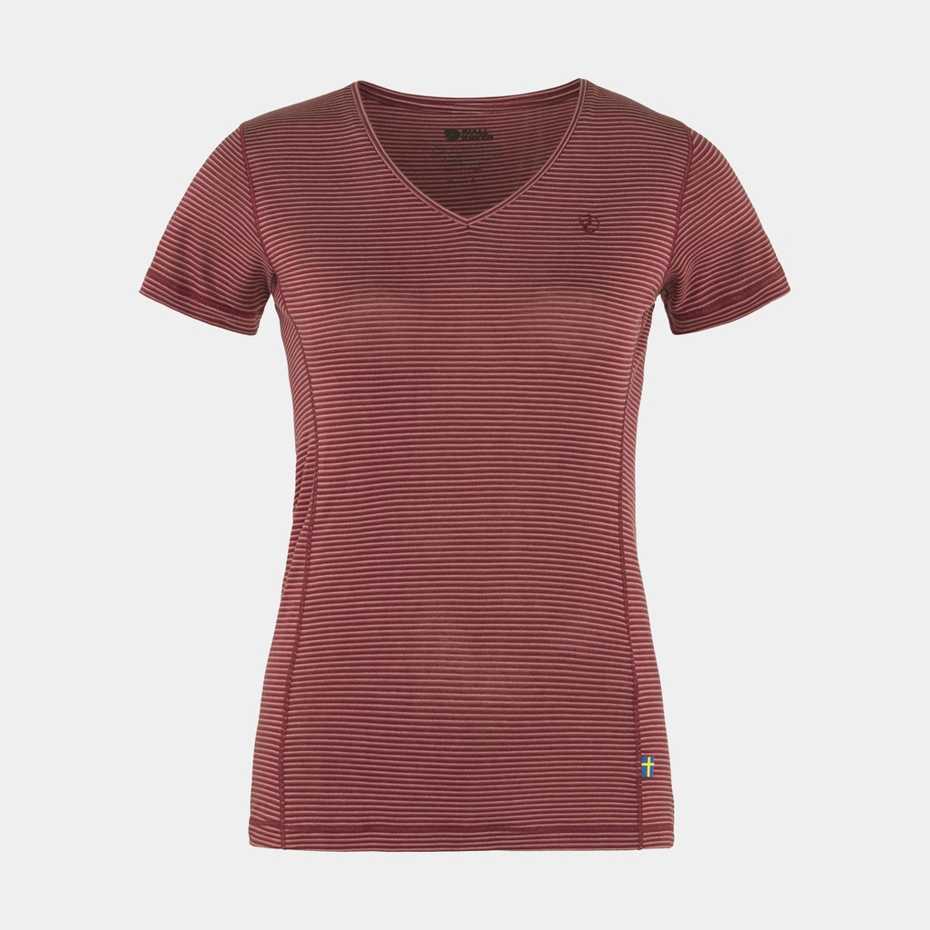 Abisko Cool T-Shirt Women Pomegrenate Red