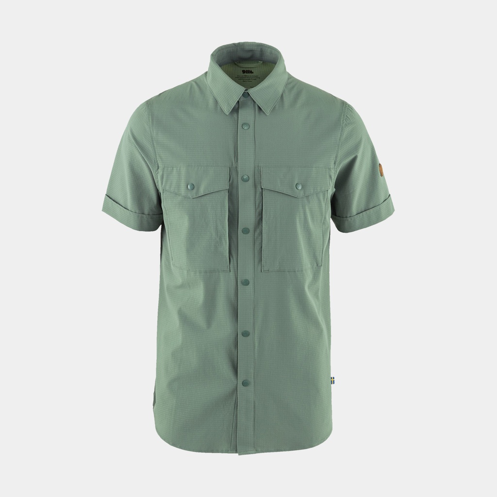 Abisko Trekking Shirt Short Sleeves Patina Green