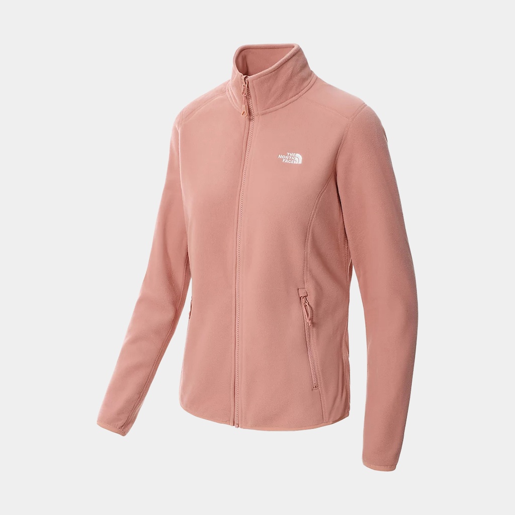 100 Glacier Full Zip Women (2024) Rose Dawn