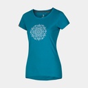 Classic T-shirt Women Blue Enamel Mandala