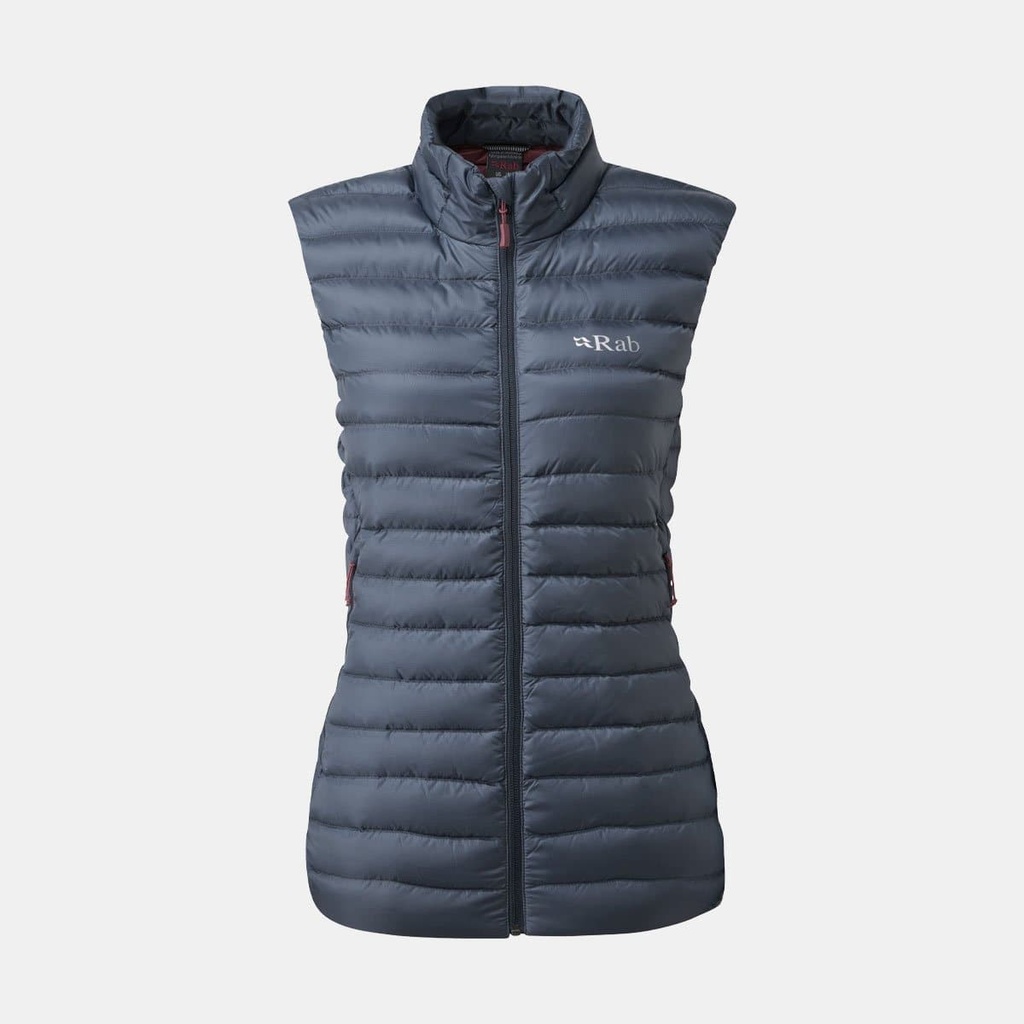 Microlight Vest Women Steel