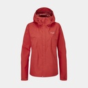 Downpour Eco Jacket Women Ascent Red
