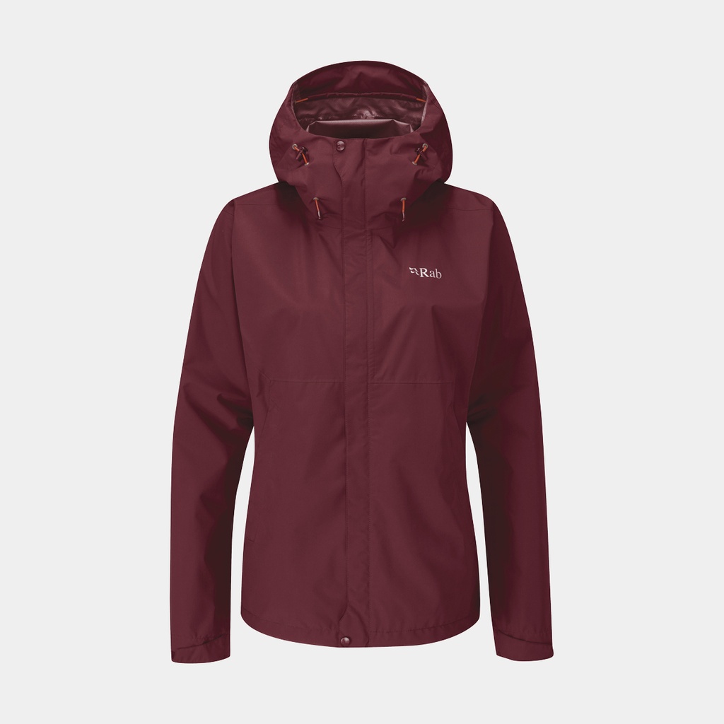 Downpour Eco Jacket Women Deep Heather