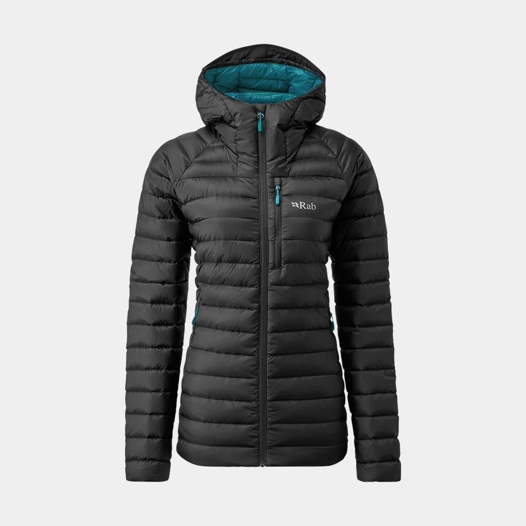 Microlight Alpine Long Jacket Women Black