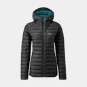 Microlight Alpine Long Jacket Women Black