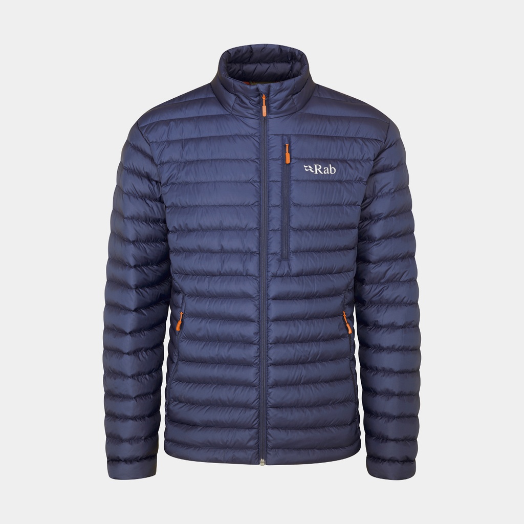 Microlight Jacket Deep Ink / Marmalade