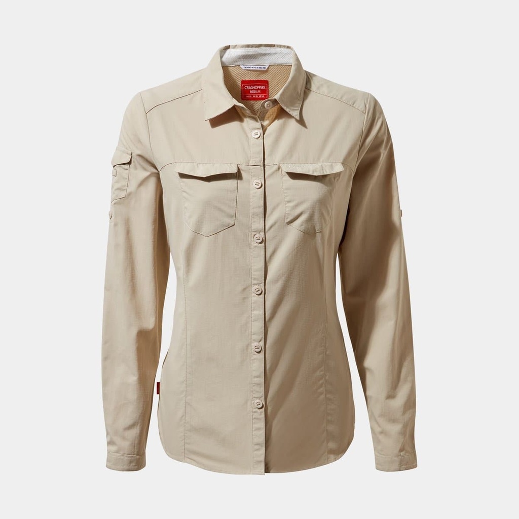 NosiLife Adventure II Long Sleeved Shirt Women Desert Sand