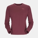 Force Long Sleeves Tee Oxblood Red