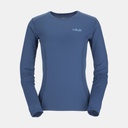 Force Long Sleeves Tee Women Nightfall Blue