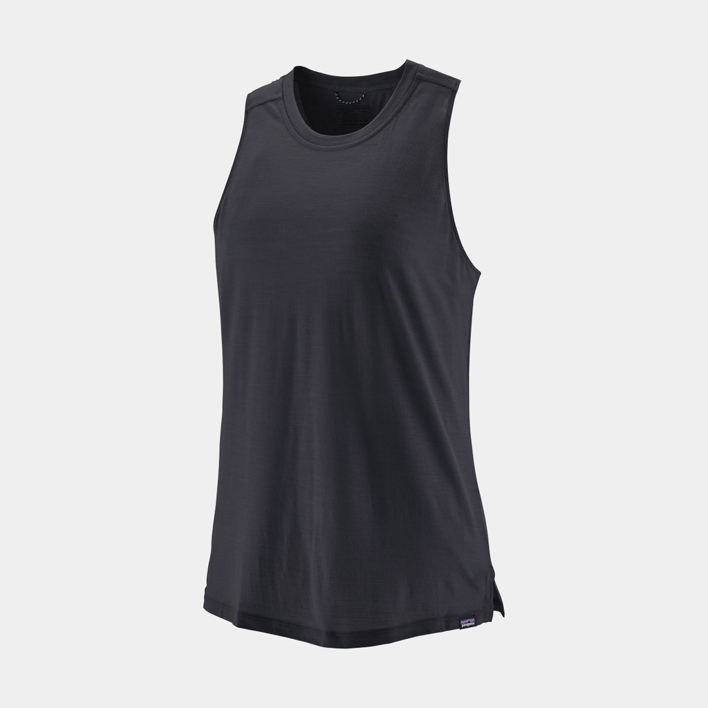 Cap Cool Merino Tank Women Black