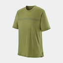 Capilene Cool Merino Graphic Shirt Fitz Roy Fader: Palo Green