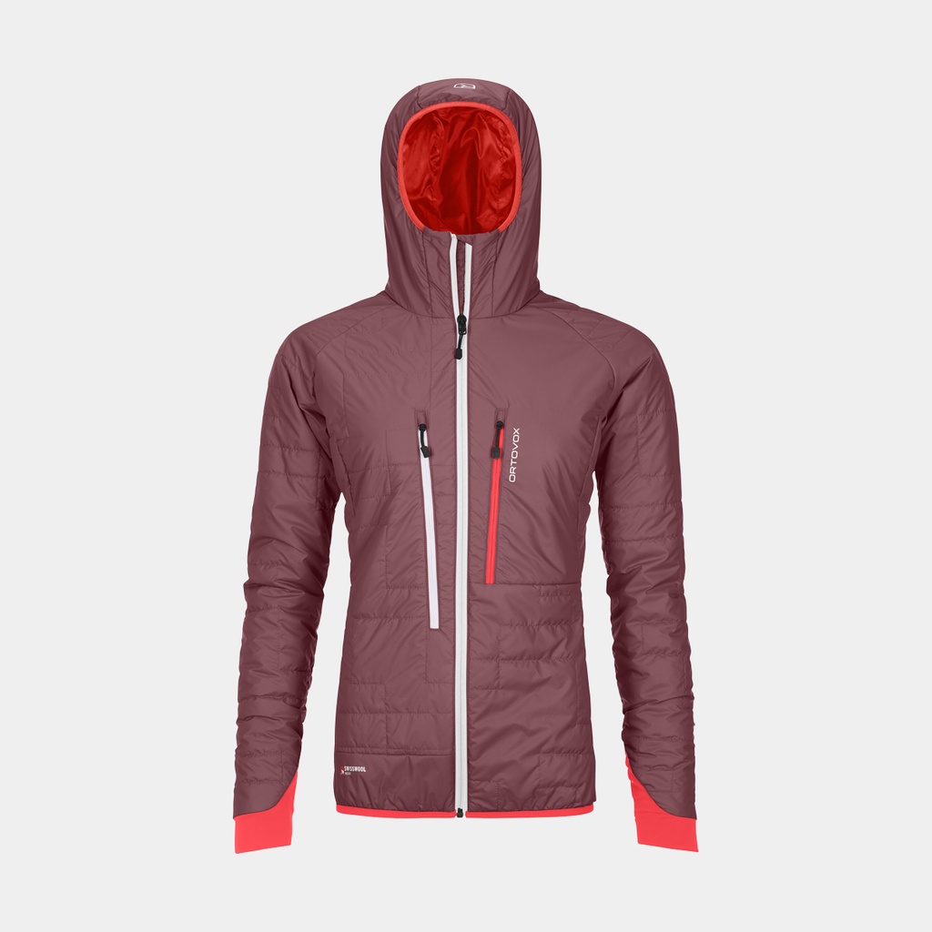Swisswool Piz Boe Jacket Women Mountain / Rose