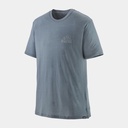 Capilene Cool Merino Graphic Shirt Forge Mark Icons: Plume Grey