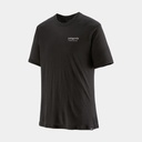 Capilene Cool Merino Graphic Shirt Heritage Header: Black