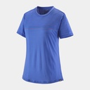 Capilene Cool Merino Graphic Shirt Women Fitz Roy Fader: Float Blue