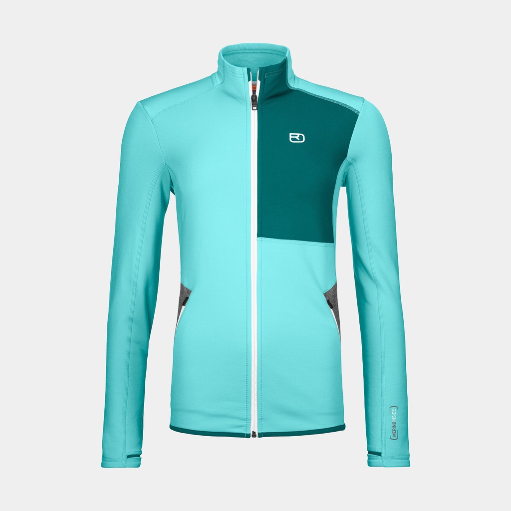 Fleece Jacket Women Ice / Waterfall