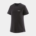 Capilene Cool Merino Graphic Shirt Women Heritage Header: Black