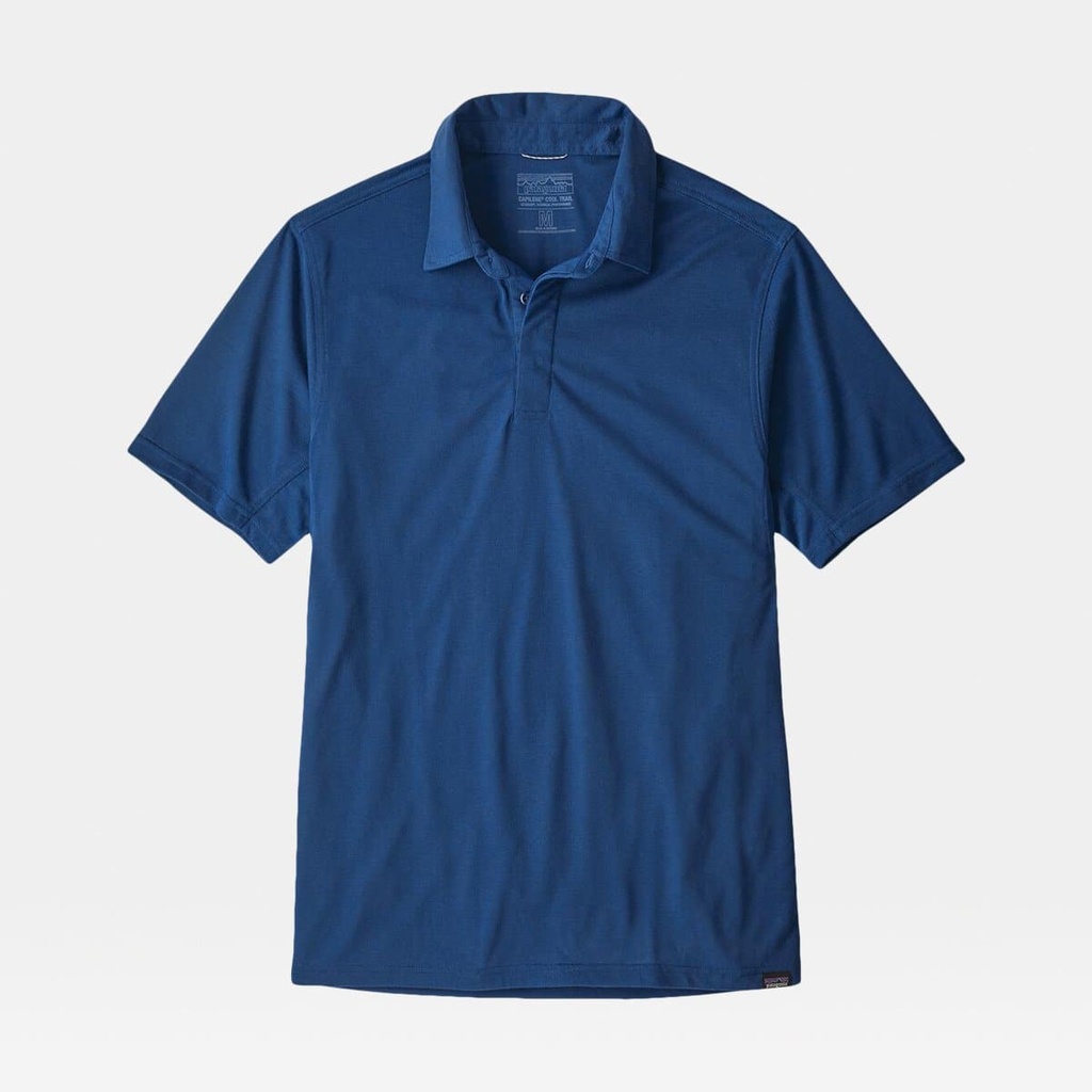 Capilene Cool Trail Polo Superior Blue