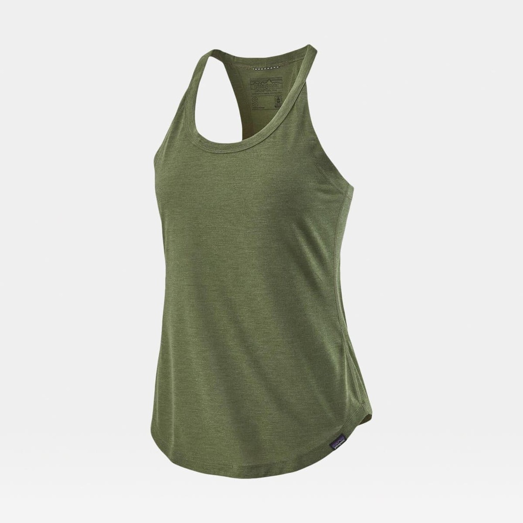 Capilene Cool Trail Tank Women Camp Green