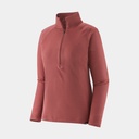 Capilene Midweight Zip Neck Women Rosehip