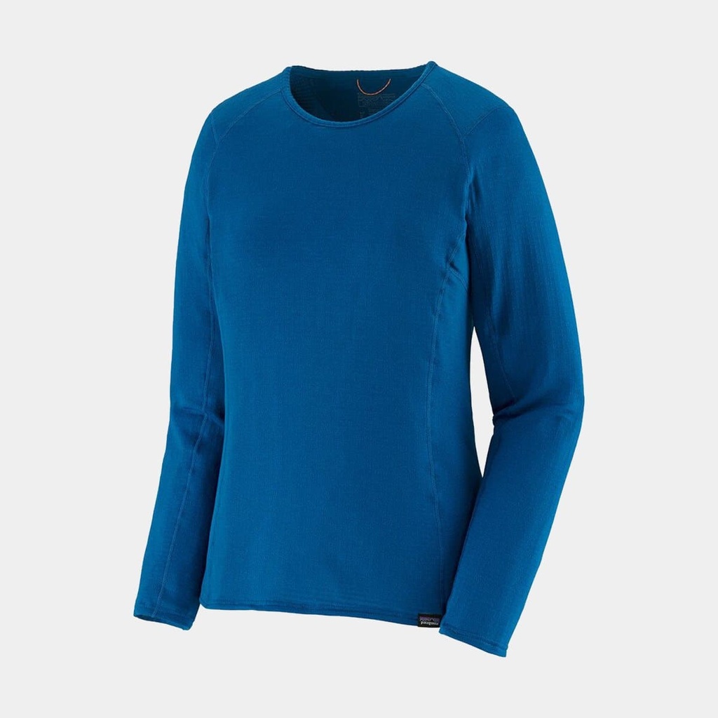 Capilene Thermal Weight Crew Women Alpine Blue / Light Alpine Blue X-Dye