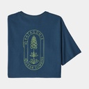Clean Climb Trade Responsibili-Tee Clean Climb Bloom: Tidepool Blue