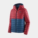 Down Sweater Hoody Tidepool Blue