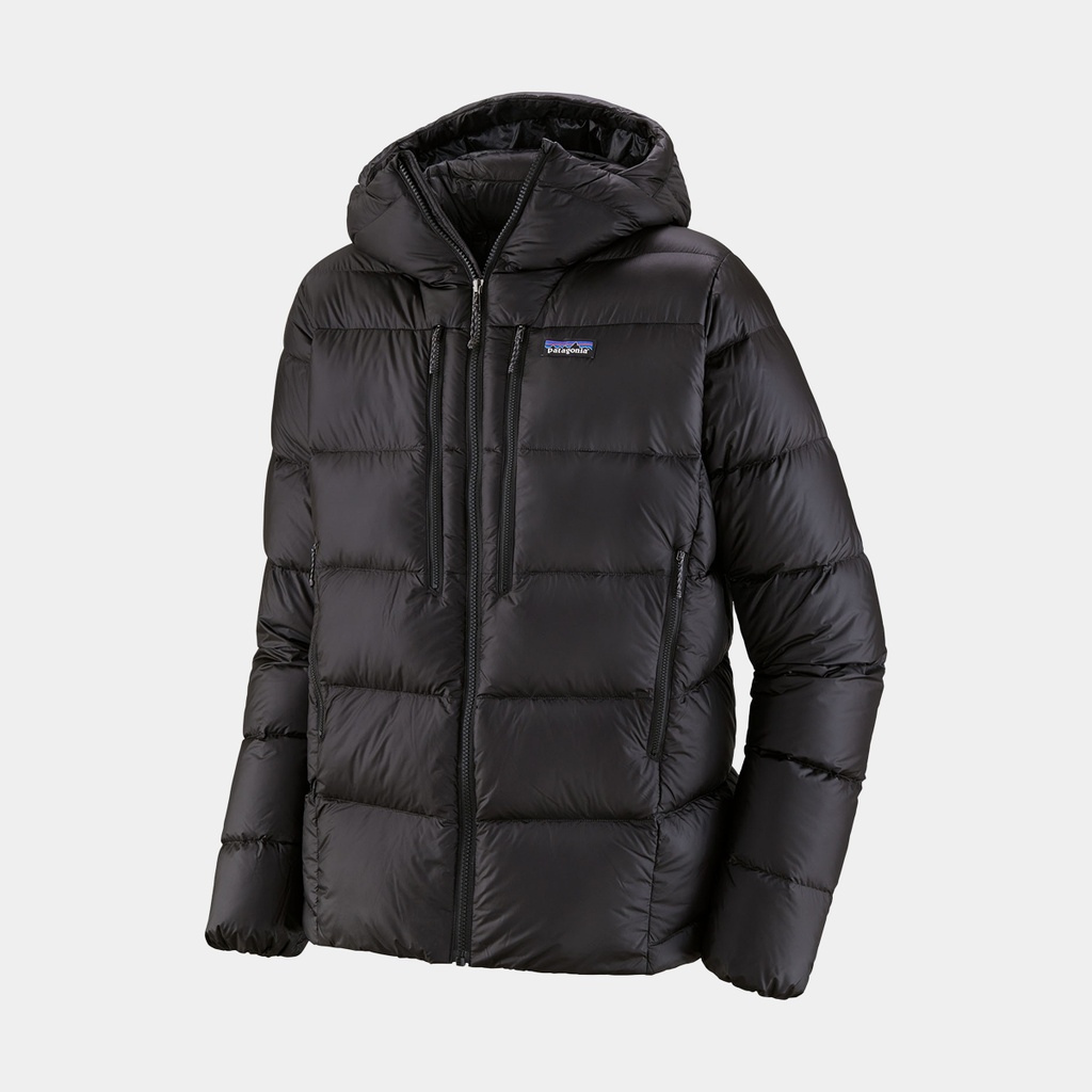 Fitz Roy Down Hoody Black w/Black