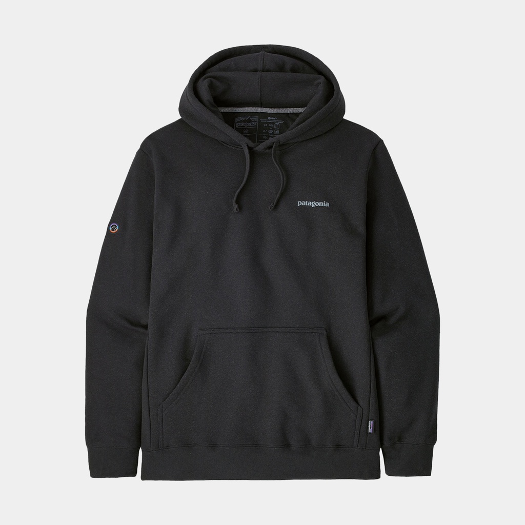 Fitz Roy Icon Uprisal Hoody Ink Black