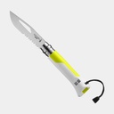 Opinel Outdoor Inox 8 Blanc / Jaune