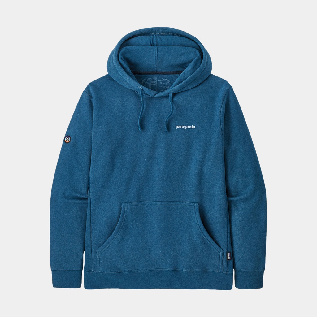 Fitz Roy Icon Uprisal Hoody Wavy Blue