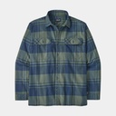 Long-Sleeved MW Fjord Flannel Shirt Live Oak: Hemlock Green