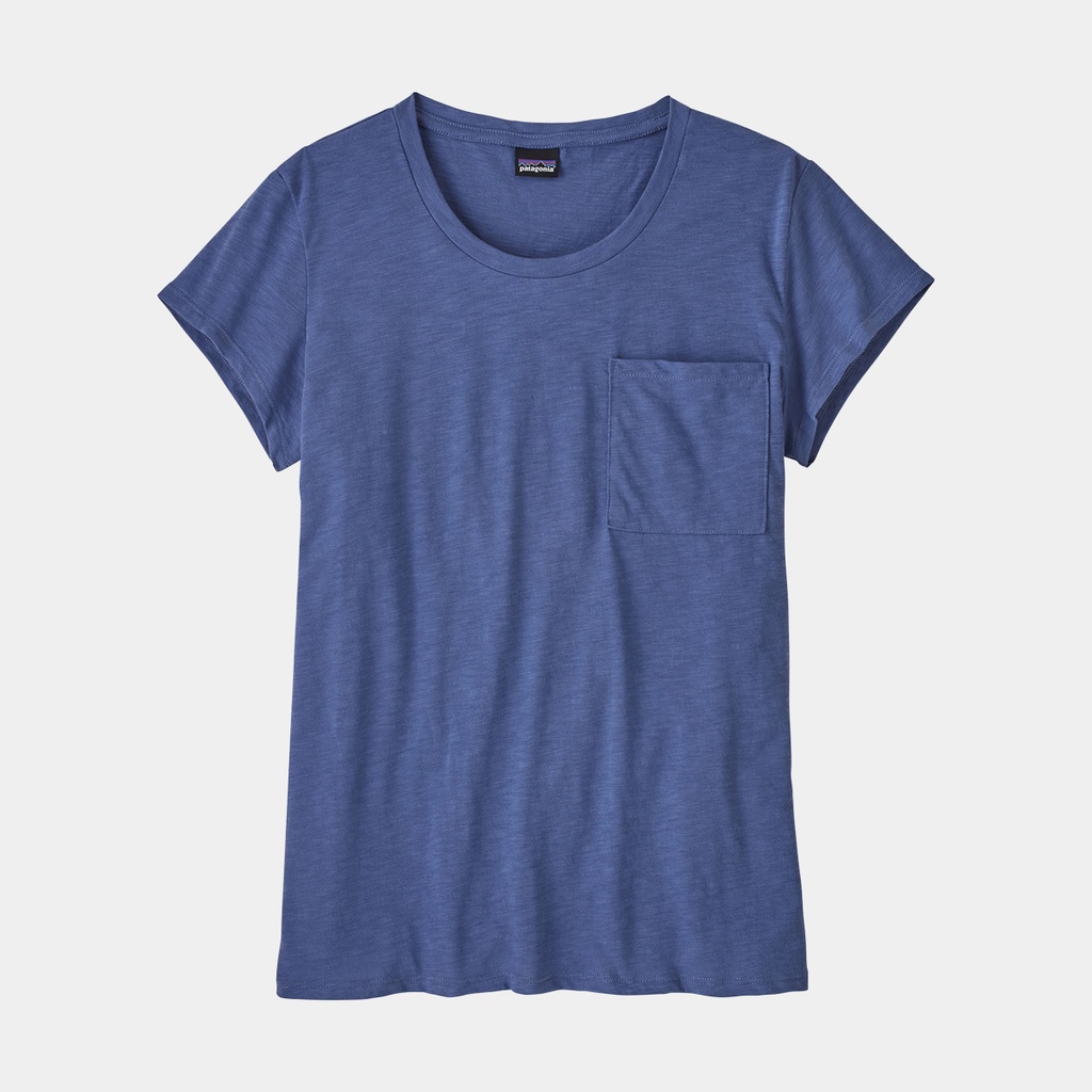 Mainstay Tee Women Current Blue