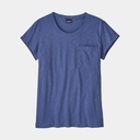Mainstay Tee Women Current Blue