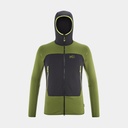 Fusion Grid Hoodie Fern / Noir