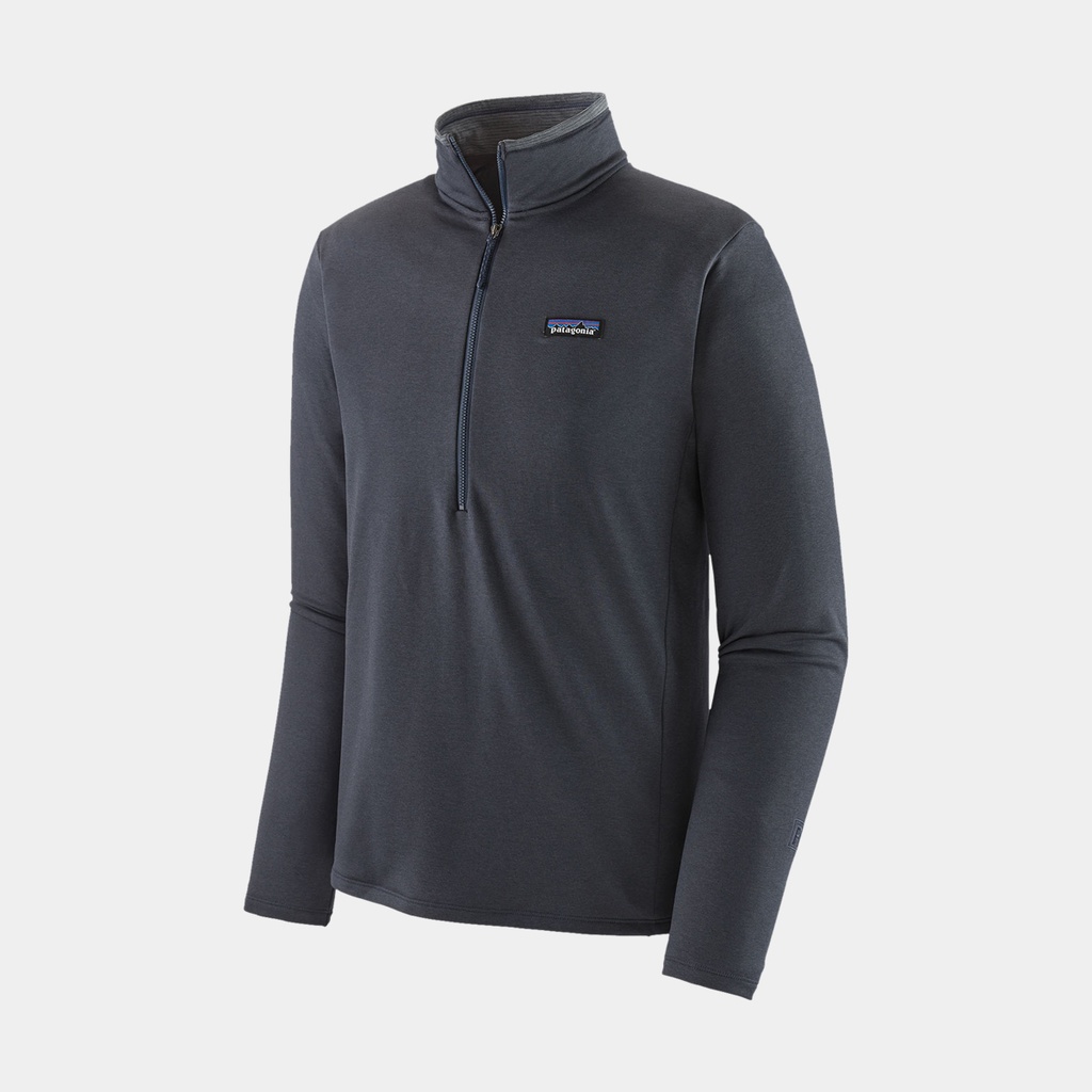 R1 Daily Zip Neck Ink Black / Black X-Dye