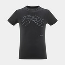 Blurry Mountains Short Sleeves T-Shirt Dark Grey