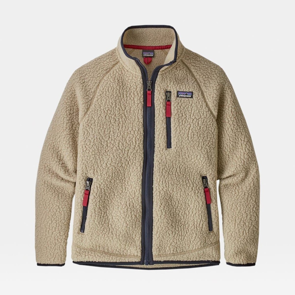 Retro Pile Jacket Kids El Cap Khaki
