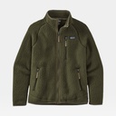 Retro Pile Jacket Kids Kelp Forest