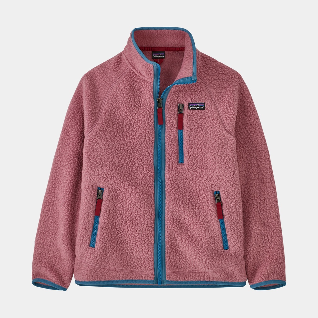 Retro Pile Jacket Kids Light Star Pink
