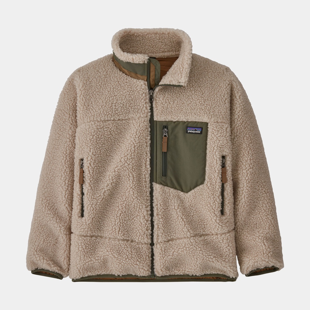 Retro-X Jacket Kids Natural w/Coriander Brown
