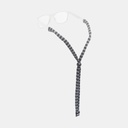 Original Cotton Standard End Stripes Black / Grey Stripe