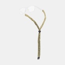 Original Cotton Standard End Stripes Green / Tan Stripe