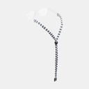 Original Cotton Standard End Stripes Grey / White Stripe