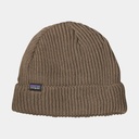 Fishermans Rolled Beanie Ash Tan