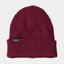 Fishermans Rolled Beanie Wax Red