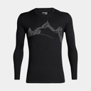 Oasis Long Sleeves Crewe 200 Aiguille du Midi Black